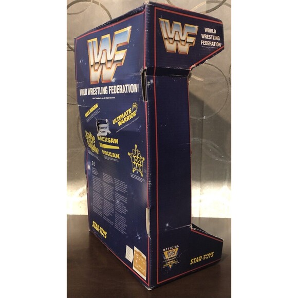 WWF Jake The Snake Roberts Star Toys Wrestling Superstar Figure Toy Vintage 15" - Picture 4 of 14